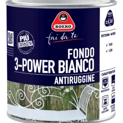 3 power bianco Fondo antiruggine 0,5 lt Boero