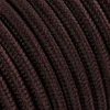 3 m cavo tessile rotondo 2 x 0,75 mm² marrone