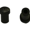 4 sottopiede gomma a tappo 12 mm nero