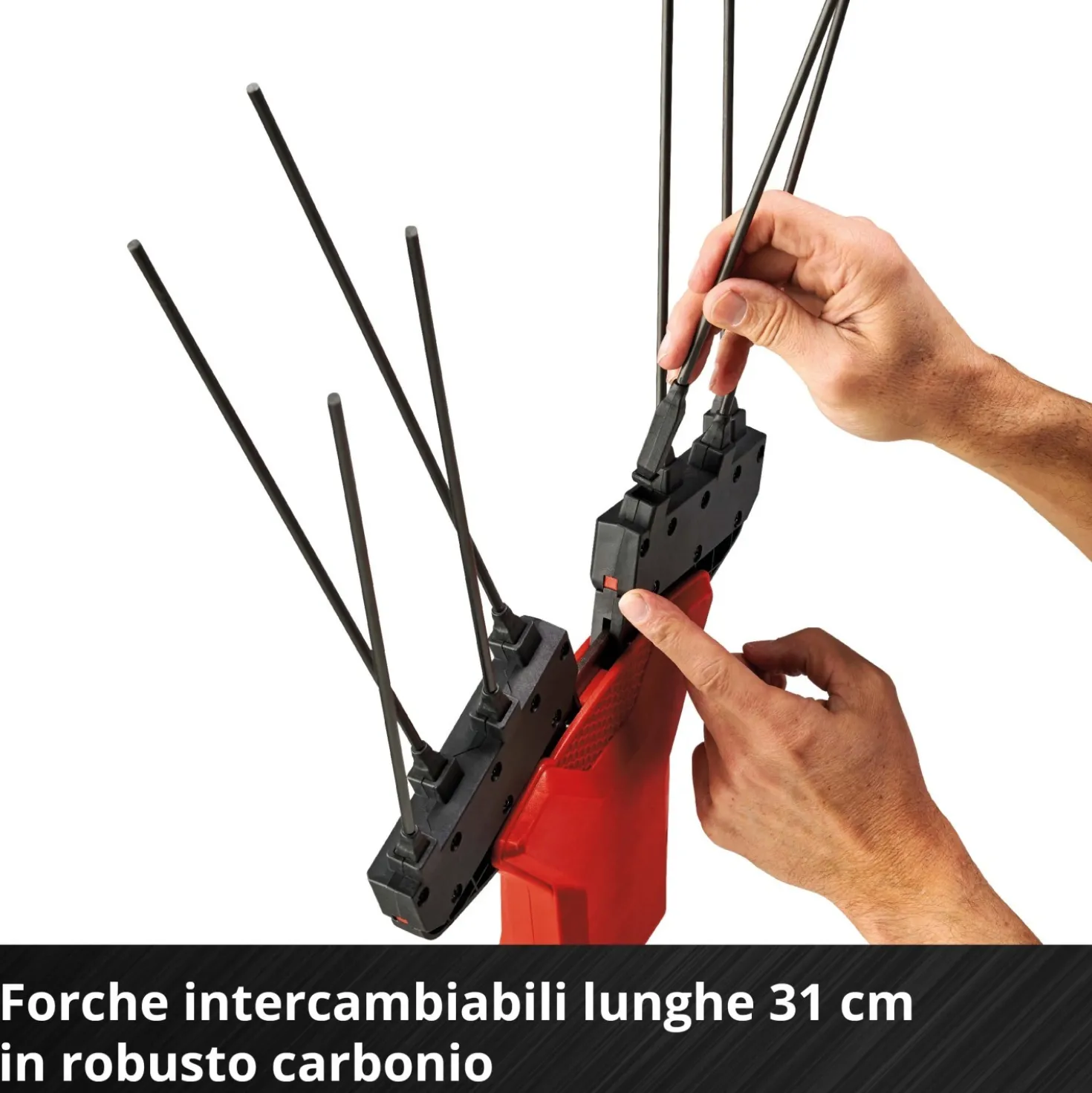 Abbacchiatore olive frutta Einhell GE-FS 18/53 Li-Solo