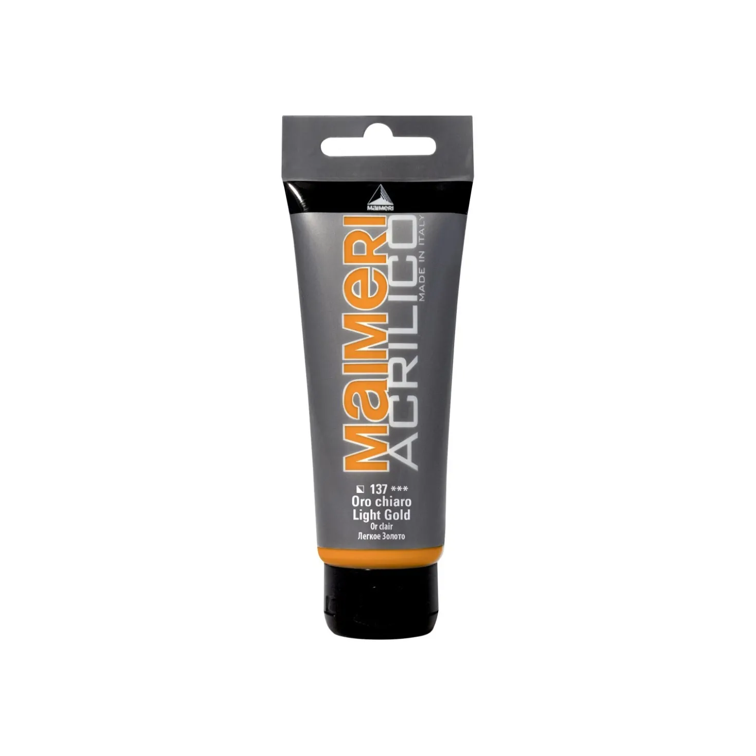 Acrilico oro chiaro 75 ml