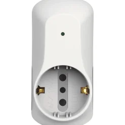 Adattatore Salvafulmine Bticino S3610DF spina 10A +3 prese bianco
