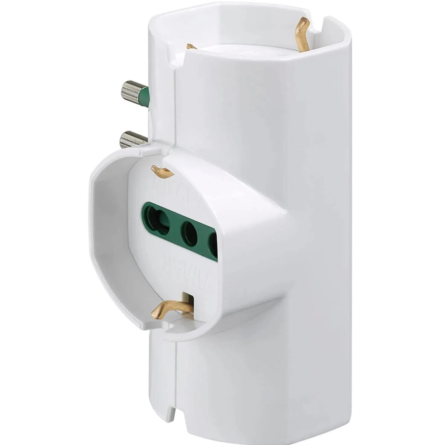 Adattatore sfalsato verticale S17+3 universale Vimar