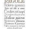 Adesivo da parete Regole 47x67 cm