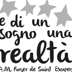 Adesivo da parete Sogno e realtà 2 fogli 31x31 cm