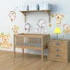 Adesivo murale Cute Animals 2 fogli 47 x 67 cm