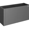 Aiuola rialzata Biohort grigio scuro metallizzato (HxLxP) 77x152x53 cm