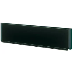 Alubox copriferitoia ad incasso in alluminio nera