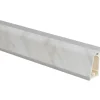 Alzatina per cucina in alluminio rivestita marmo 1 m