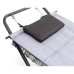 Amaca Bali in poliestere grigio chiaro 230x98x82 cm