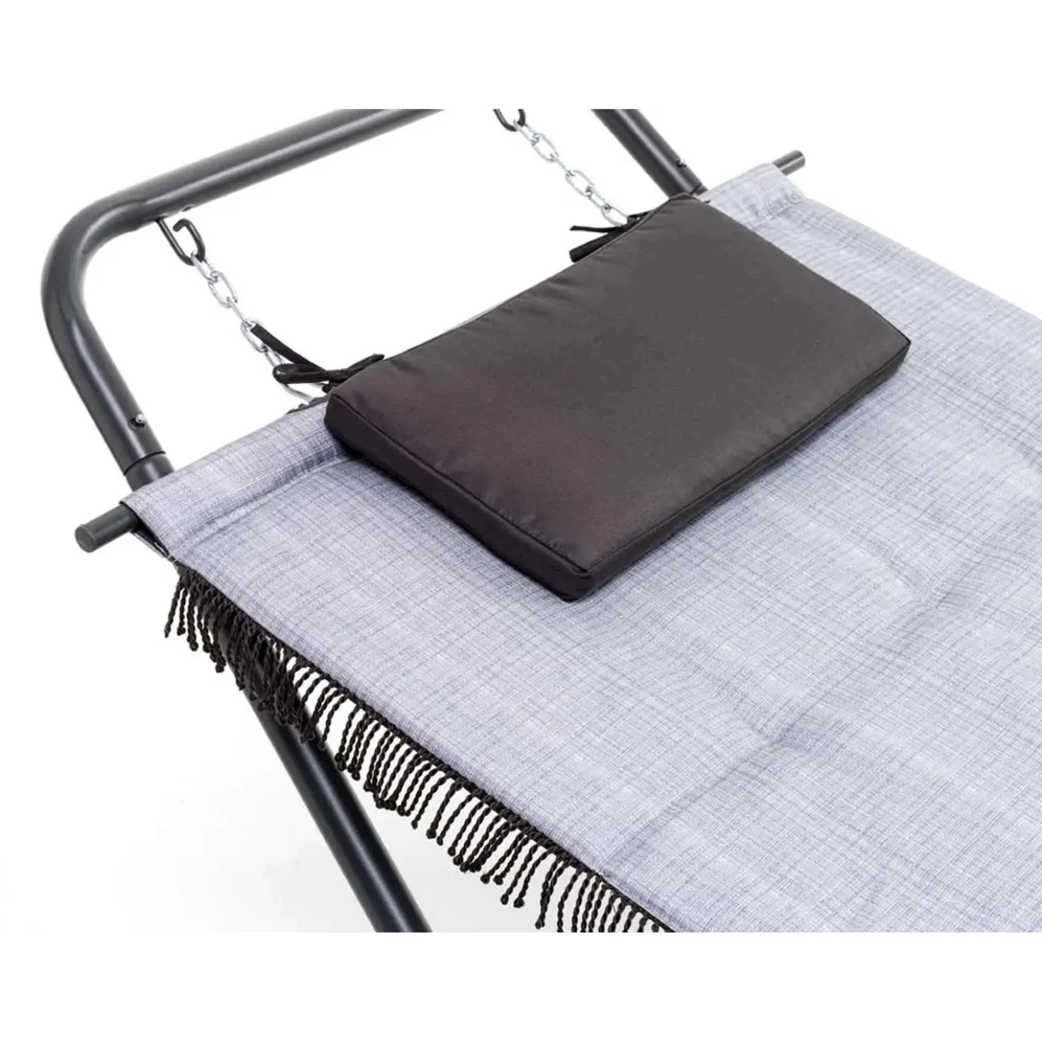 Amaca Bali in poliestere grigio chiaro 230x98x82 cm