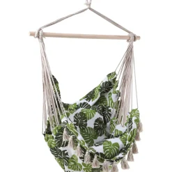 Amaca Lytton deco foglie 90x135 cm