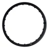 Anelli in plastica per pavimenti esterni anti-trauma nero Ø 50 mm 40 pz