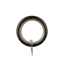 Anello in ferro per bastone tenda bronzo 27 mm 8 pz
