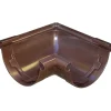 Angolo grondaia marrone 19 cm