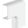 Angolo piano per canale 20x10 mm bianco