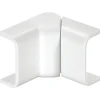 Angolo variabile interno per canale 20 mm x 10 mm a 1 via bianco 1 pz