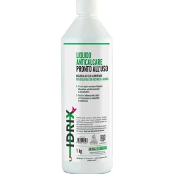 Anticalcare liquido pronto all`uso IDRIX per dosatori con ricarica
