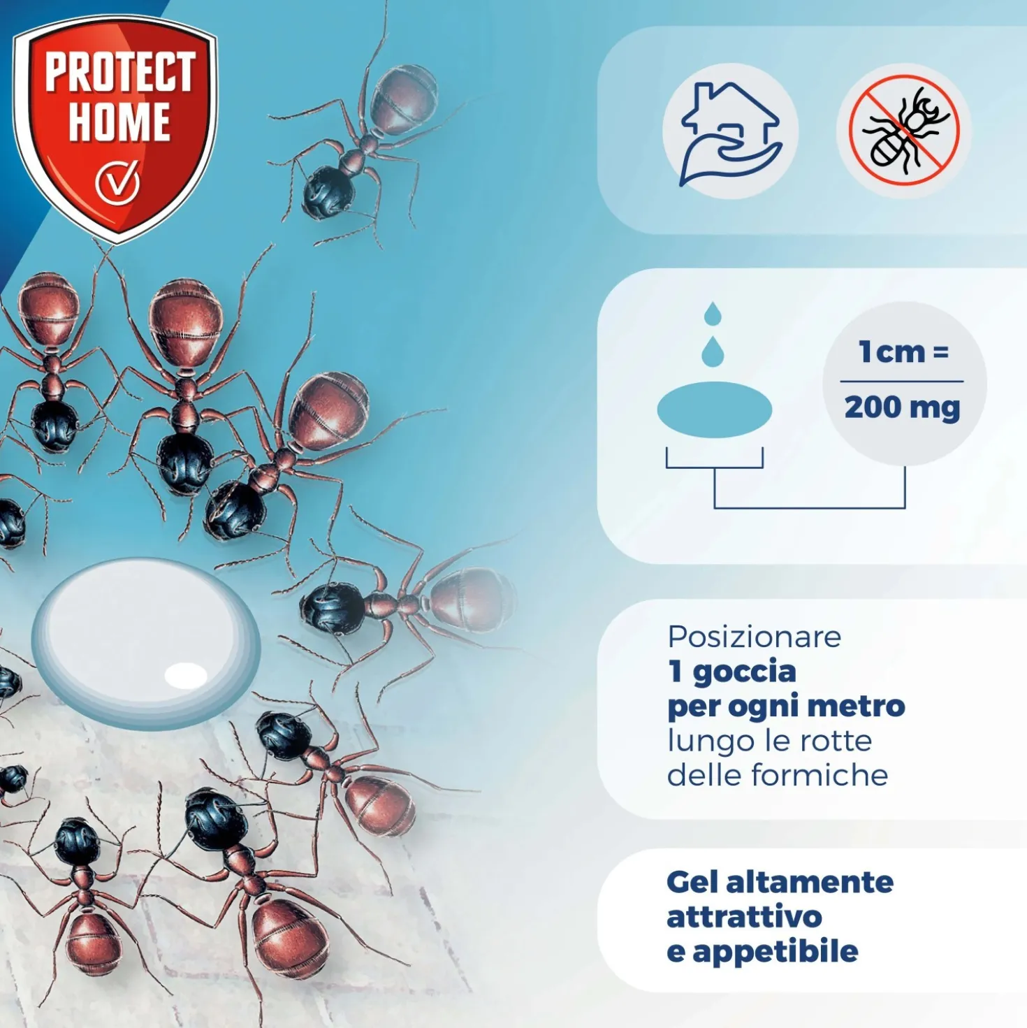 Anti-Formiche Forminix gel tubetto 4 g