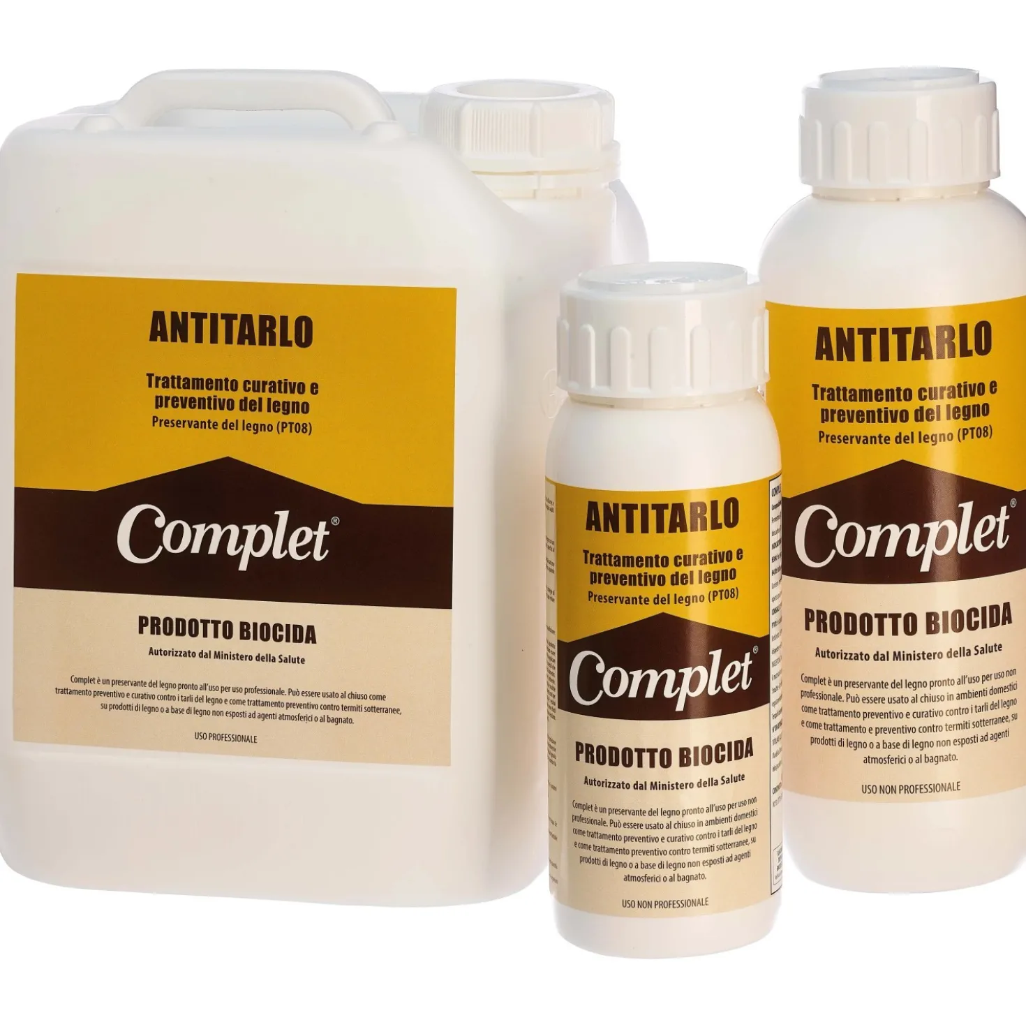 Antitarlo Complet®biocida curativo/protettivo del legno 5 l