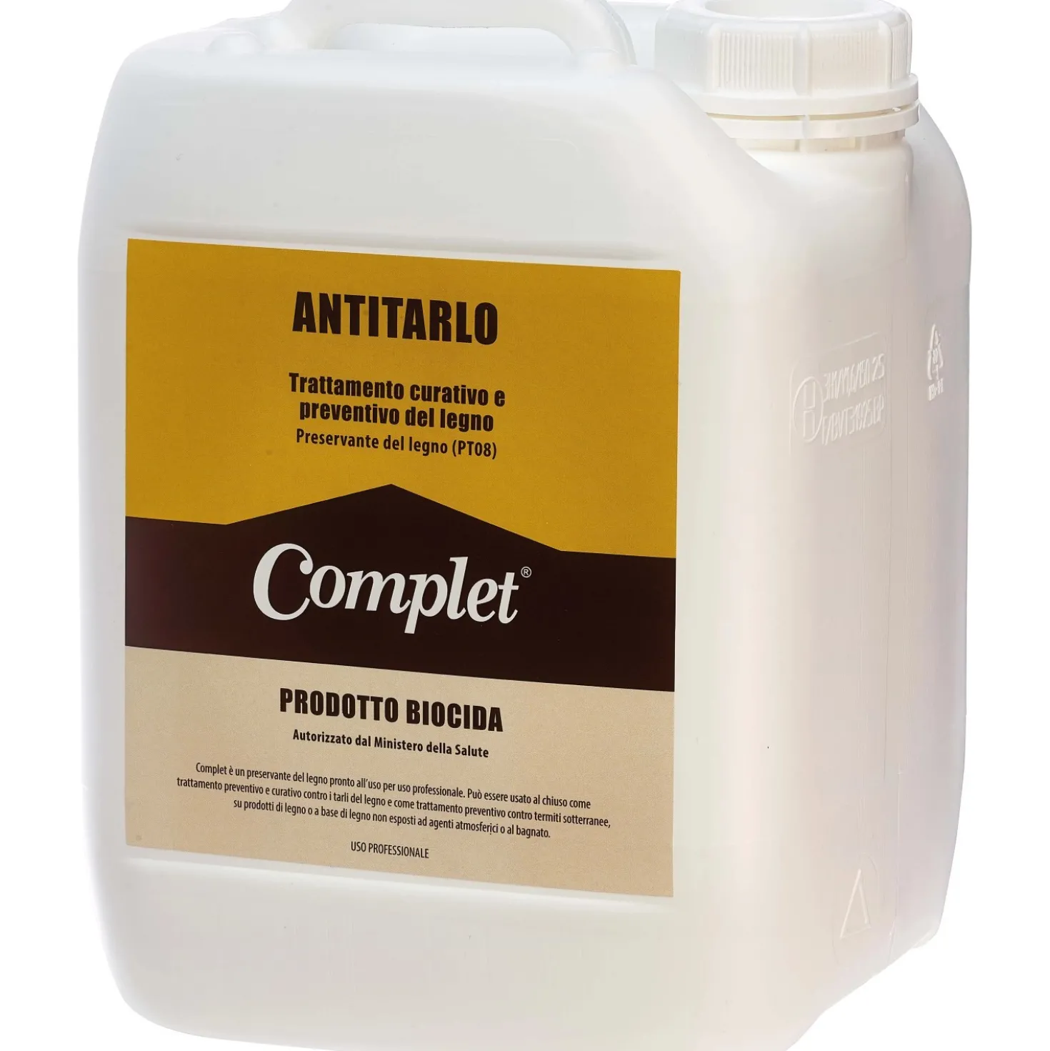 Antitarlo Complet®biocida curativo/protettivo del legno 5 l
