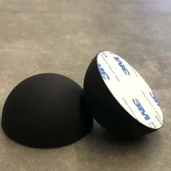 Antivibranti adesivi neri in gel 52x25 mm 2 pz