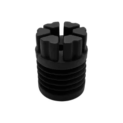 Antivibranti neri gel silicone 4 pz