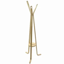 Appendiabiti a stelo in legno 3 braccia 50x170 cm naturale