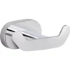 Appendiabiti Bernina doppio in acciaio inox cromato