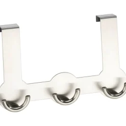 Appendiabiti da porta Wenko Rondo acciaio inox opaco
