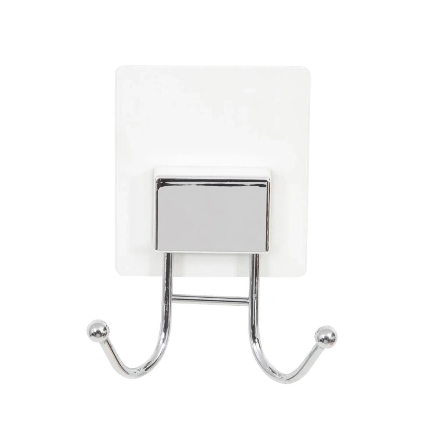 Appendiabiti doppio Bestlock Magic in metallo cromato