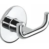 Appendiabiti doppio Wind in acciaio inox cromo