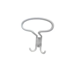 Appendiabiti in zama 125x105 mm bianco