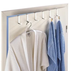 Appendiabiti porta Wenko acciaio inox 6 pz