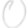 Appendino asciugamani ottone rotondo Limonar 216 mm bianco opaco