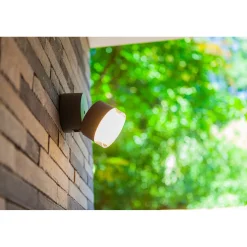 Applique da parete da esterno Dropsi Smart Home 9,5 W 690 lm CCT RGB antracite