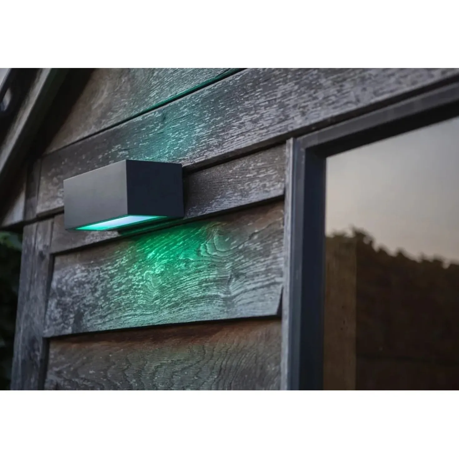 Applique da parete da esterno Gemini Smart Home 17 W 900 lm RGB antracite