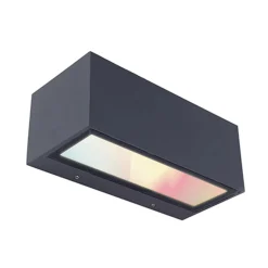 Applique da parete da esterno Gemini Smart Home 17 W 900 lm RGB antracite