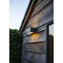 Applique da parete da esterno Gemini Smart Home 17 W 900 lm RGB antracite