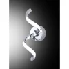 Applique da parete LED in alluminio Evelin 8 W 3000-4000-6000K cromo