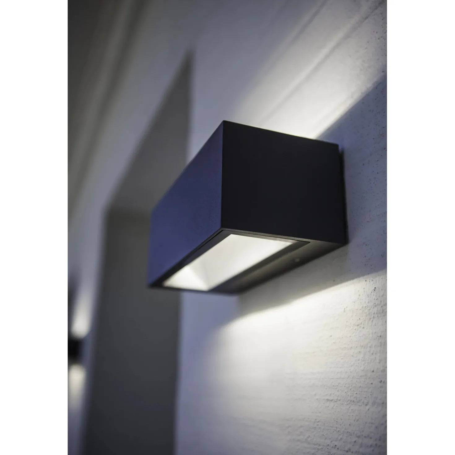 Applique da parete Lutec Gemini medium square Up & Down LED 1240 lm 4000 K