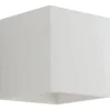 Applique Intec Rubik 11,5x11,5 cm bianco