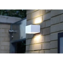 Applique LED da esterno gemini bianco 4000 K 500 lm