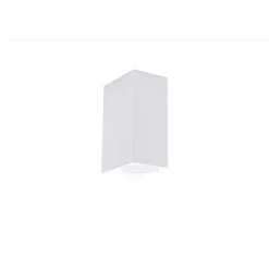 Applique LED da parete AXO quadrata bidirezionale bianca GU10 68x92 mm