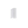 Applique LED da parete AXO bidirezionale bianca GU10 68x92 mm