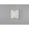 Applique LED da parete Pura in vetro 370 lm Bianco Caldo 20x20 cm