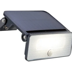 Applique LED Solar con sensore PIR 8 W 1000 lm Nero