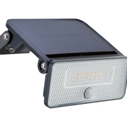Applique LED Solar con sensore PIR 8 W 1000 lm Nero