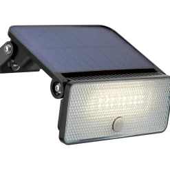 Applique LED Solar con sensore PIR 8 W 1000 lm Nero