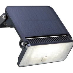 Applique LED Solar con sensore PIR 8 W 1000 lm Nero